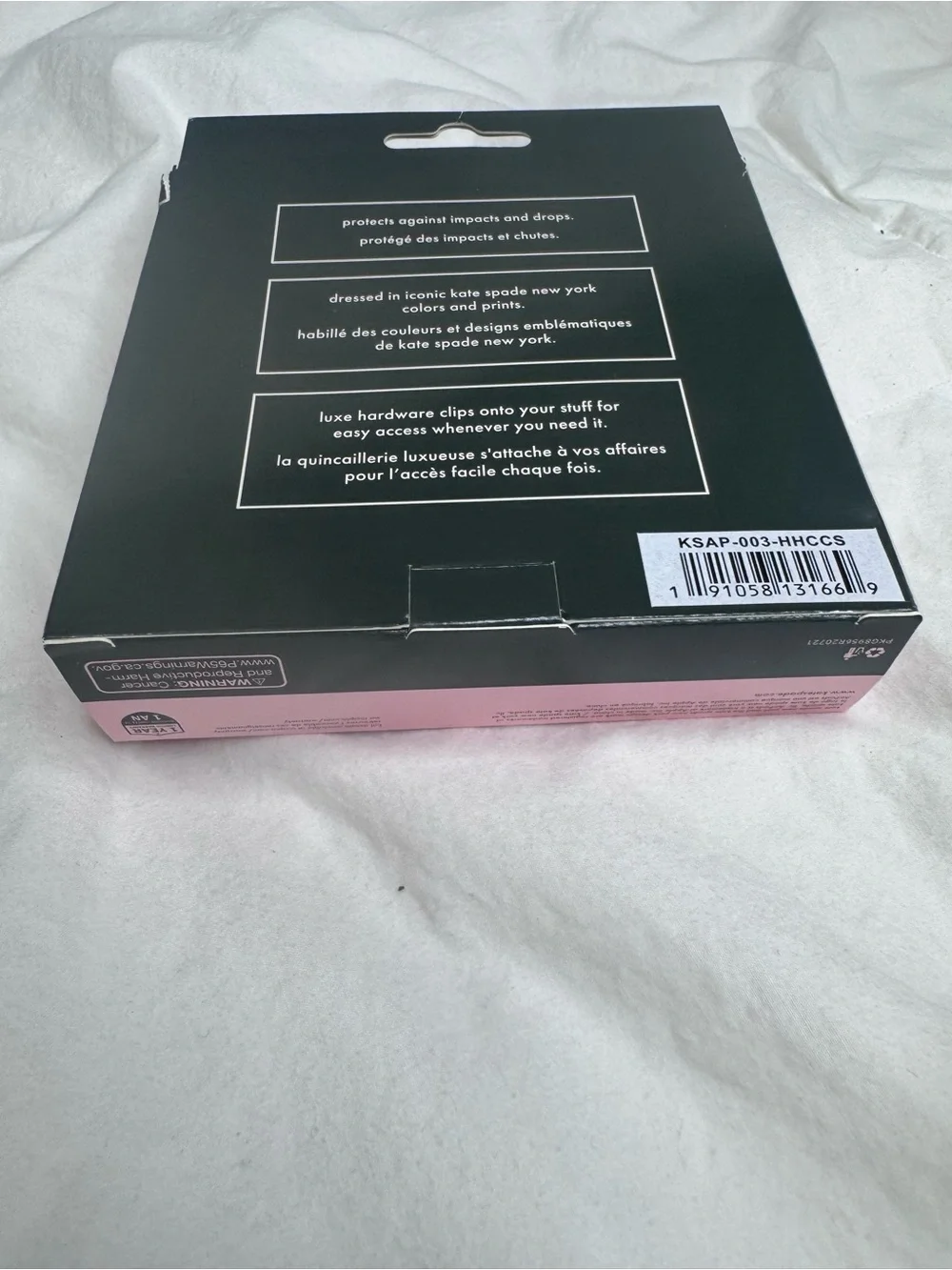 Kate Spade Air Pods Case Brand new in Box!